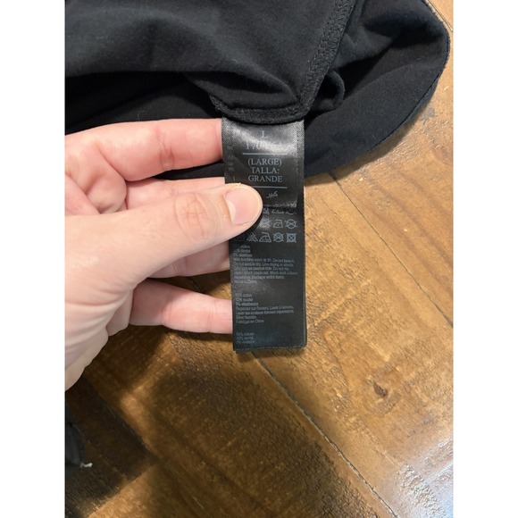 All Saints women's Medium/large black short sleeve cotton tee basic casual - Picture 9 of 9